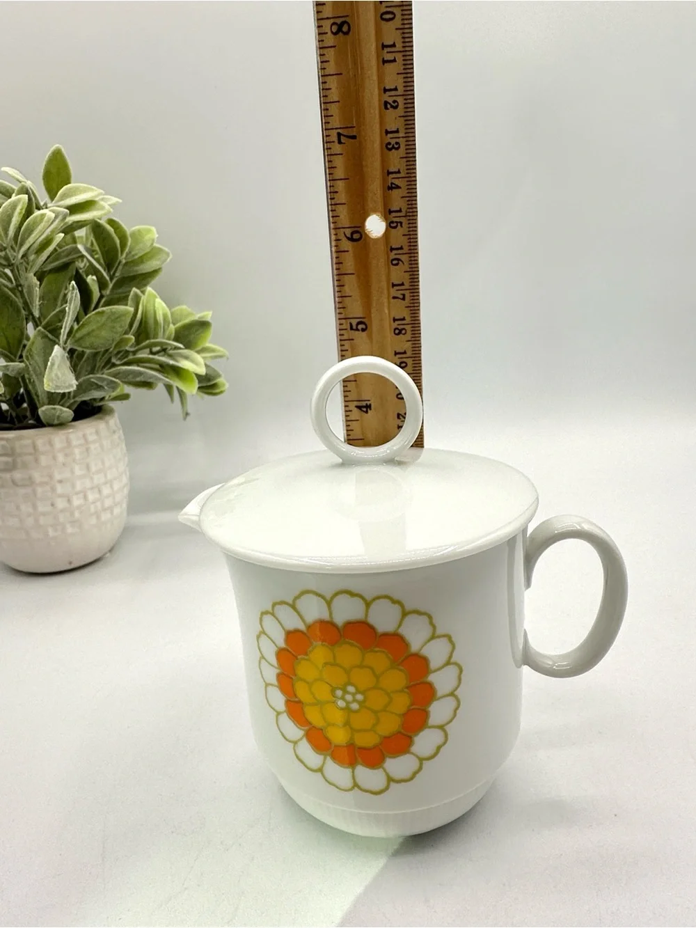 Georges Briard MCM Florette Creamer with Lid